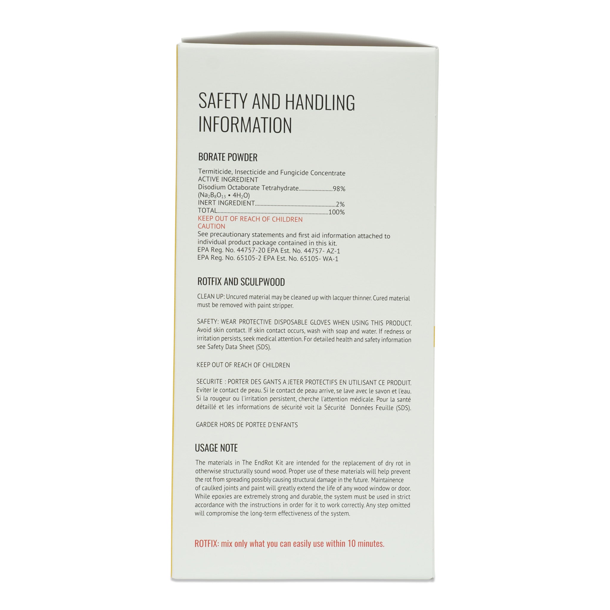 EndRot | Wood Repair and Restoration Kit - System Three Resins